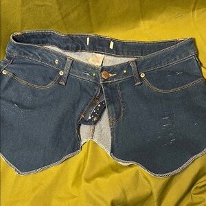 Upcycled Jean Style Corset Belt